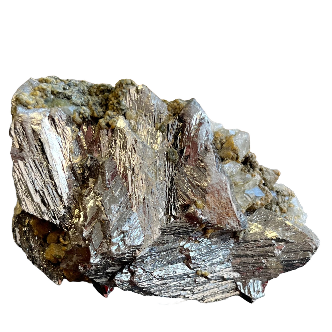 Topazes sur arsénopyrite Portugal PNQ11