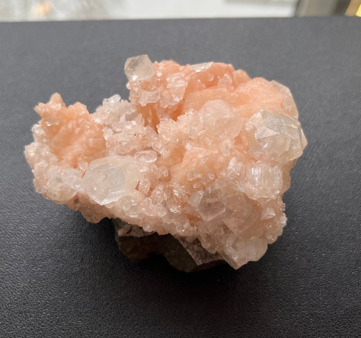 APOPHYLLITE stilbite rose Inde M18W58