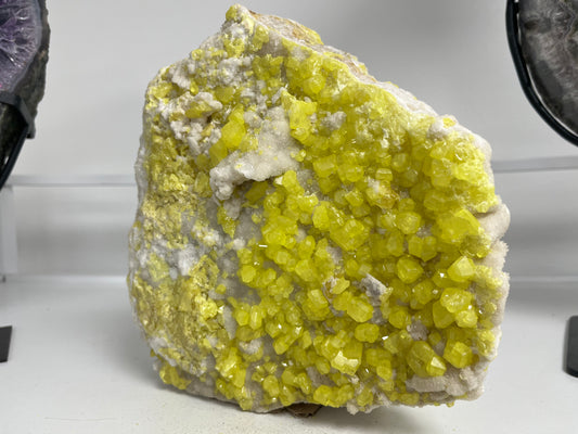 Sulfur Aragonite Sicily DR57