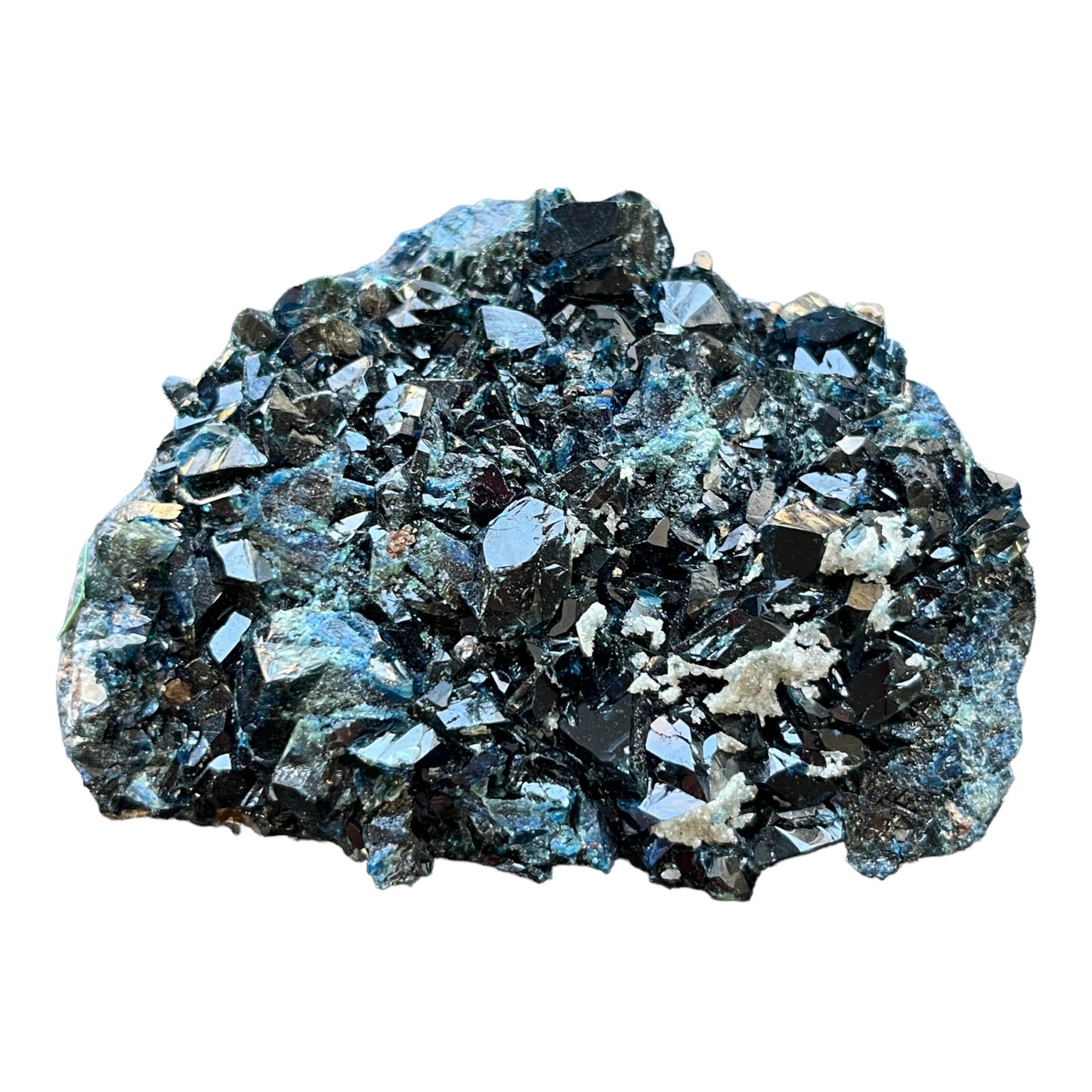 Lazulite siderite apatite augelite coated Canada DR10
