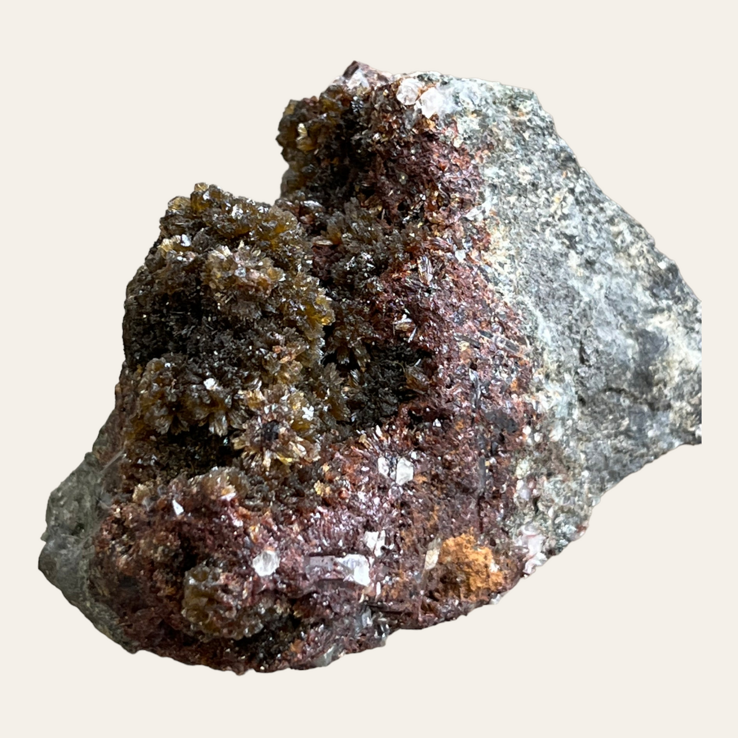 Sidérite quartz Angleterre M18S201