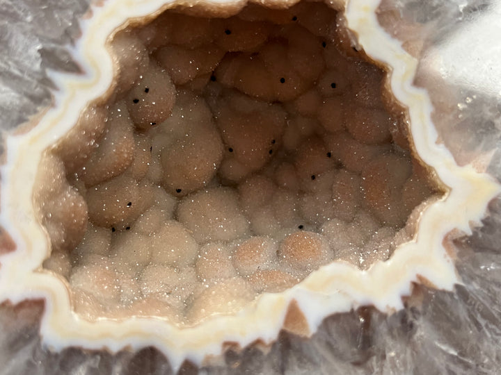 Chalcedony geode from Brazil DB118