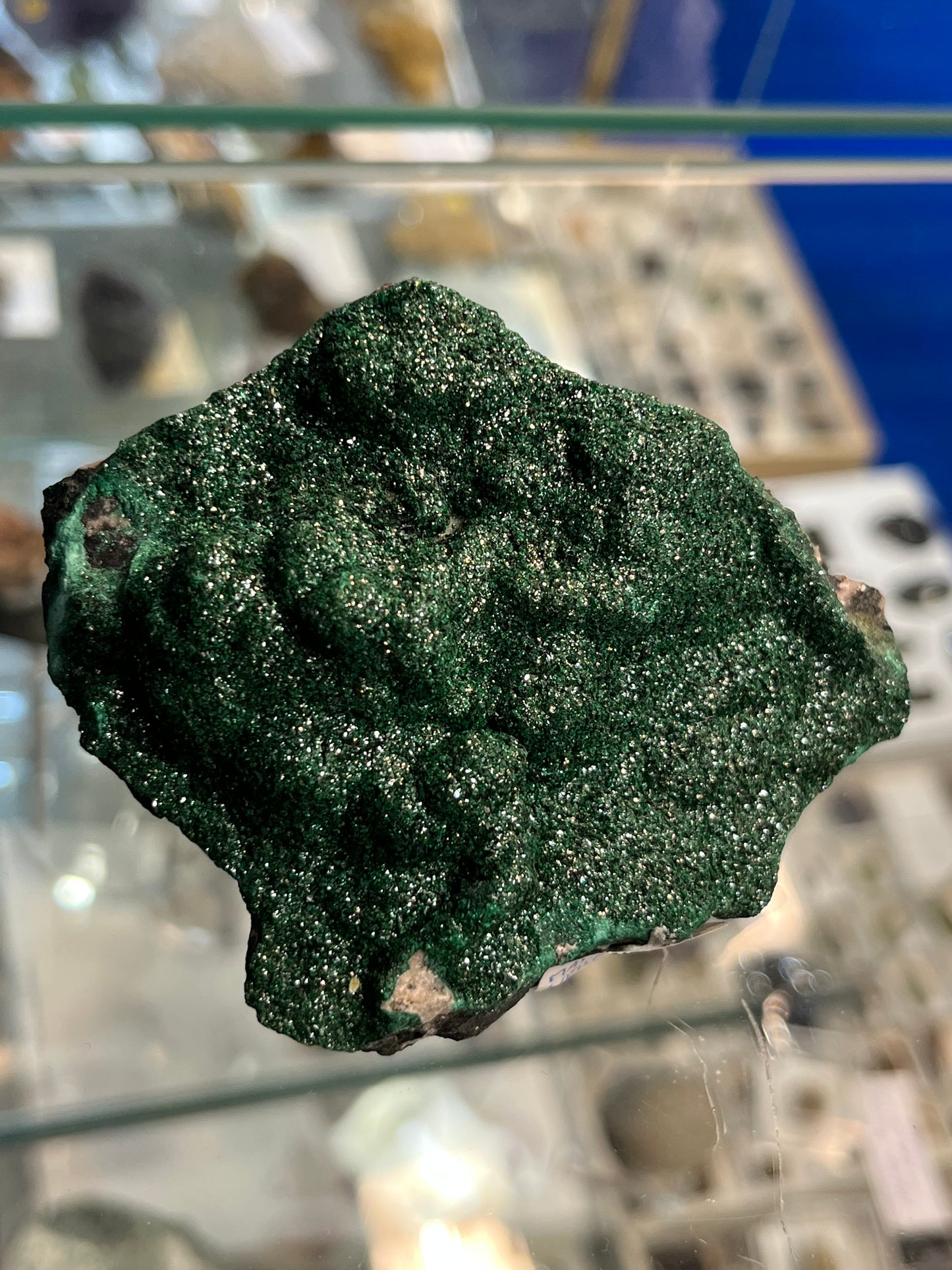 Malachite cristallisée Congo M18S210