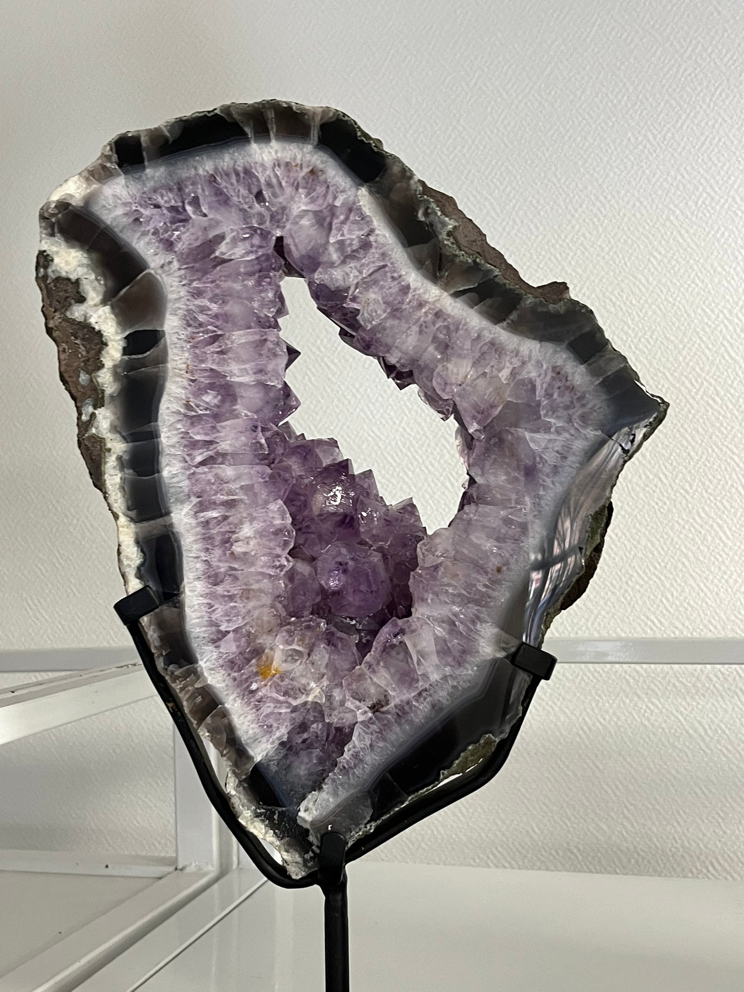 Brasilien AMT6 Amethyst Slice